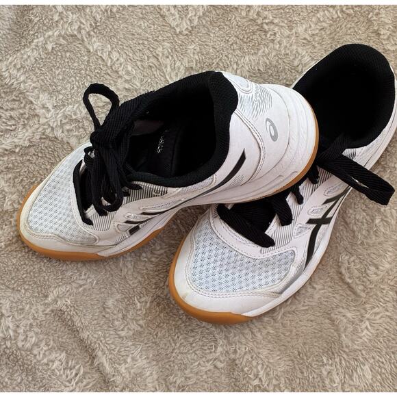 ASICS Upcourt 5 GS 'White Black' 1074A039-102 Mens Size 5 - Picture 4 of 8